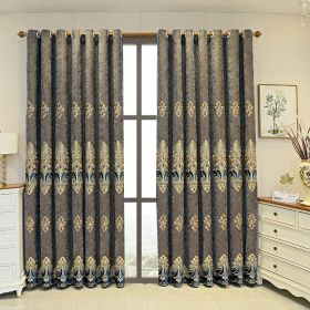 Luxury Velvet Embroidered Blackout Curtains – Vintage Bedroom & Living Set