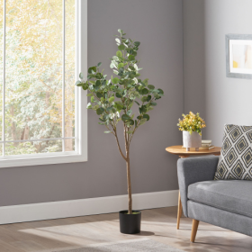 Decor Accents Artificial Plant – Eucalyptus Tree 150cm
