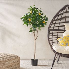 Decor Accents Artificial Plant – Lemon Tree 150cm