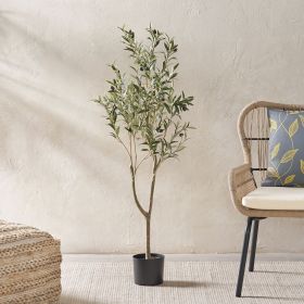 Decor Accents Artificial Plant – Olive Tree 120cm