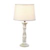Antique Finished Table Lamp – Whitewashed Farmhouse Accent Light by Gallery of Light