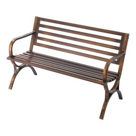 Driftwood Garden Bench