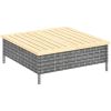 Rattan Patio Accent Table