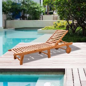 Luxury Teak Outdoor Lounge Chair Collection