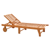 Luxury Teak Outdoor Lounge Chair Collection