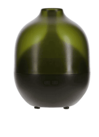 Mainstays 300mL Cool Mist Ultrasonic Aroma Oil Diffuser, Translucent Green