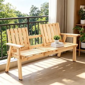 Sunlit Gathering Bench