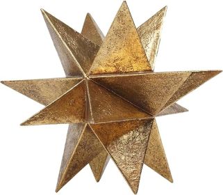 Golden Star Sculpture