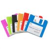 6 PCS Silicone Floppy Disk Coaster For Tables Drink Coasters for Tabletop Protection Cheerful Funny Coasters Suitable