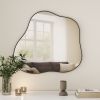 Cloud-Shaped Metal Accent Wall Mirror
