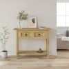 Console Table Mexican Pine Corona Range 36.6"x13.6"x28.7"