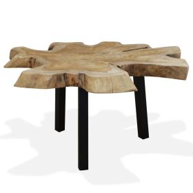 Coffee Table Genuine Teak 31.4"x27.5"x14.9"