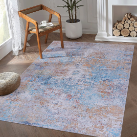 Naar - 9x12 Washable Non-Slip Low-Pile