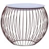 Coffee Table Gold Ø 16.1"