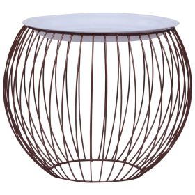 Coffee Table Gold Ø 16.1"