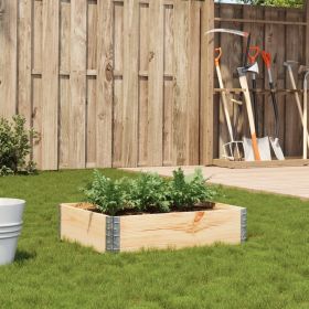 Garden Planter 31.5"x23.6" Solid Pine Wood