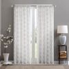 Diamond Sheer Window Curtain Panel(Only 1 Pc Panel)