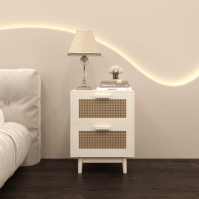 Rattan  Bedside Table
