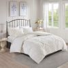 Ivory Chenille Duvet