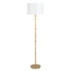 Stellar Wood & Rattan Floor Lamp