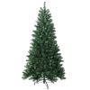 6ft PVC Hinged Green Tree Environmentally Friendly Fireproof Artificial Christmas Tree