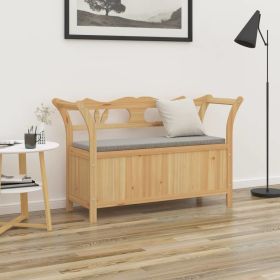 Bench 42.1"x17.7"x29.7" Solid Wood Fir