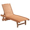 Poolside Wood Lounger