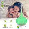 Aromatherapy Oil Diffuser - 200ml Ultrasonic Cool Mist wth LED Lights & Auto-Off