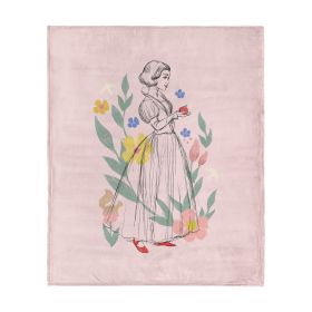Disney Snow White Woodland Snow White Silk Touch Throw Blanket 60 x 80 inches