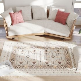 Soft Washable Boho Rug