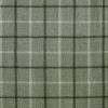 Plaid Rod Pocket and Back Tab Curtain Panel with Fleece Lining