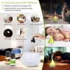 Aromatherapy Oil Diffuser - Ultrasonic 1777ml Cool Mist Drop Shape with LED Light