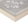 Neutral Botanical Glass Wall Art Set
