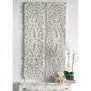 Carved Floral Vine Panel