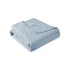Oversized Quilted Throw Blue 60x70"