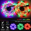 300 LEDs RGB Strip Lights 16.5ft – Waterproof Multi-Color LED Light Strip with Remote
