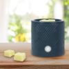 Navy Blue Ceramic wax Warmer - 18W Electric Melter with LED