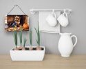 NEW Border Terrier Fall Kitchen Pumpkins Wall or Door Hanging Prints Aluminum Metal Sign Kitchen Wall Bar Bathroom Plaque Home Decor, 8HX12W