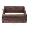 Square Stable Long-lasting Frame Ample Room Raised Garden Bed Flower Vegetables Seeds Planter