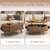 Fluted Lift Top Coffee Tables