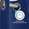 Blackout Curtains for Bedroom Pack of 2 Navy Blue 52 x 63 inch