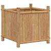 Square Bamboo Raised Garden Box-15.7"