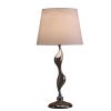 Erte Sculptural Silver Table Lamp
