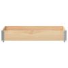 Garden Planter 47.2"x31.5" Solid Pine Wood