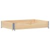 Garden Planter 47.2"x31.5" Solid Pine Wood