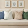 Blue Faux Wool Pillow Covers - Set of 2