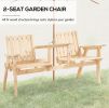 Sunlit Gathering Bench