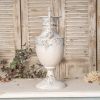 Vintage Floral Ceramic Vase for Timeless Home Decor, Ideal for Displaying Fresh Flowers and Enhancing Any Room