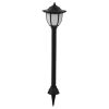 Outdoor Solar Lamps 3 pcs LED Black