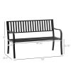 Poolside Garden Bench